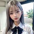 黒ギャルのJKコス 2枚目