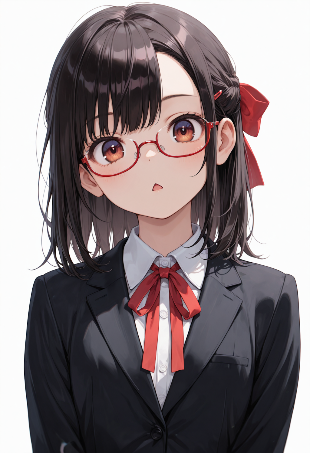 黒瀬さやかさんと初香ちゃんで手で髪を束ねてガオー