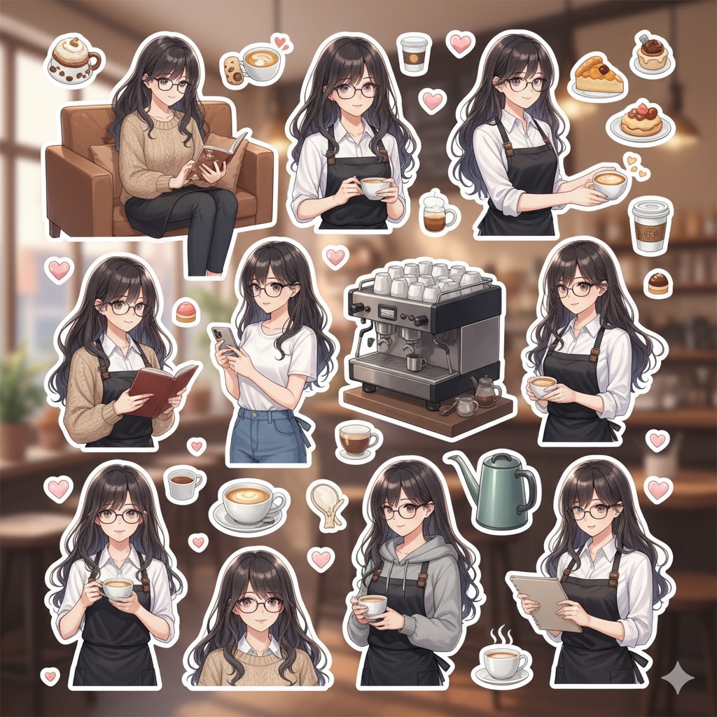 うちの子シール集