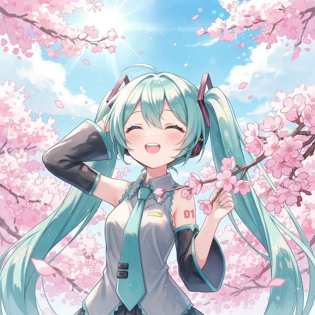 みどツイさん。桜