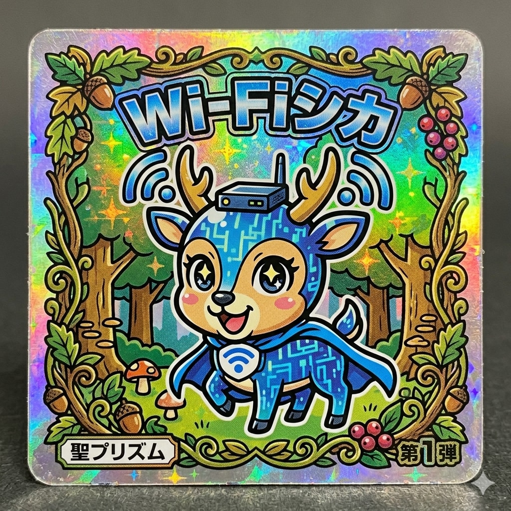 Wi-Fiシカのシール