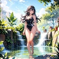 水着企画作品です 2枚目