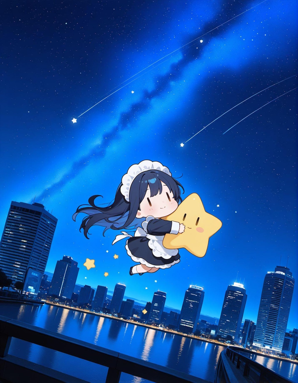 流れ星メイドさん