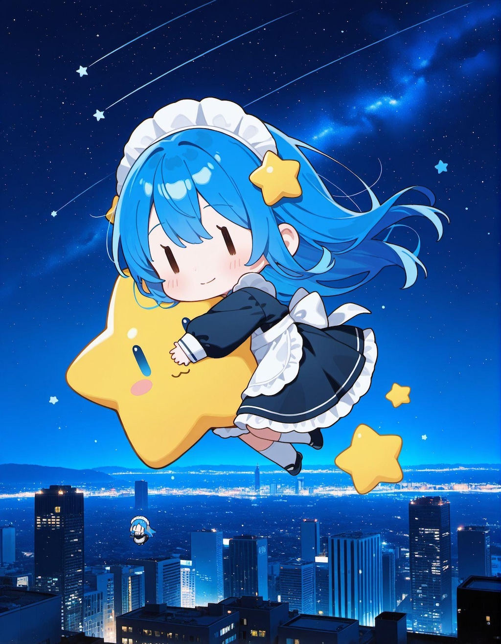 流れ星メイドさん