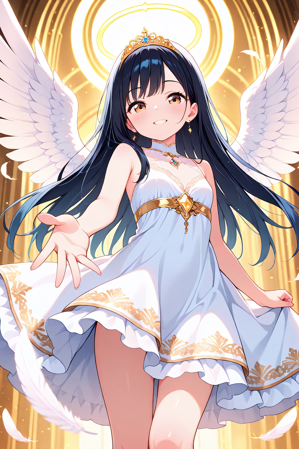 SSRカード女神黒髪ちゃん