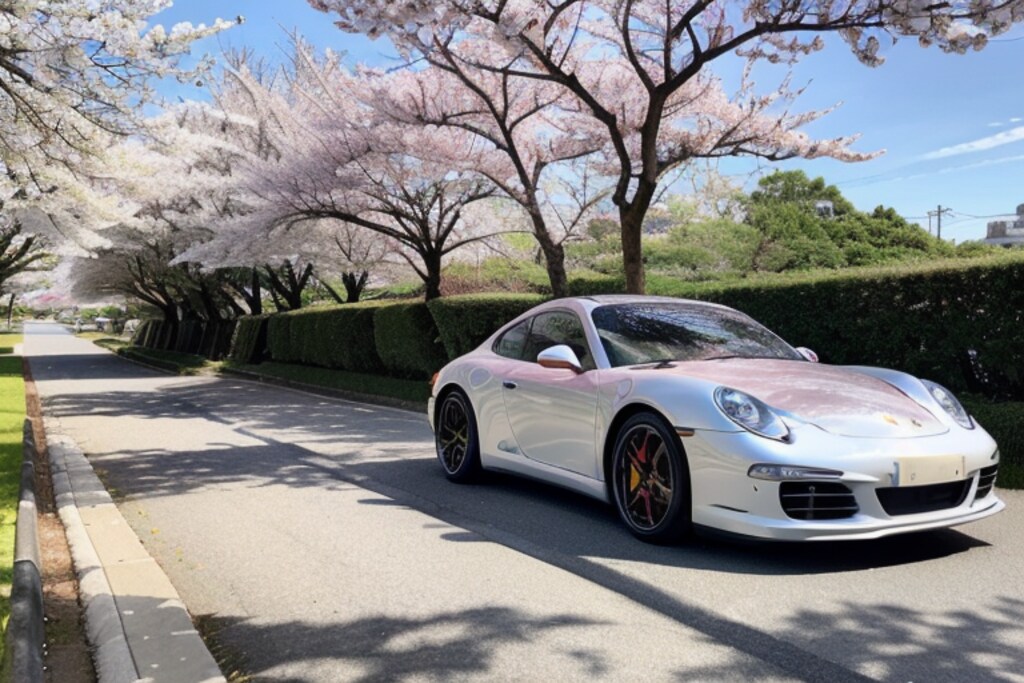 お花見ドライブ