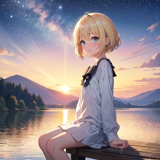 日の入り | の人気AIイラスト・グラビア