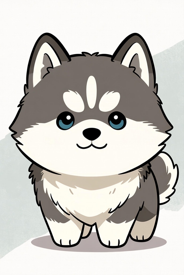 シベリアンハスキー | の人気AIイラスト・グラビア
