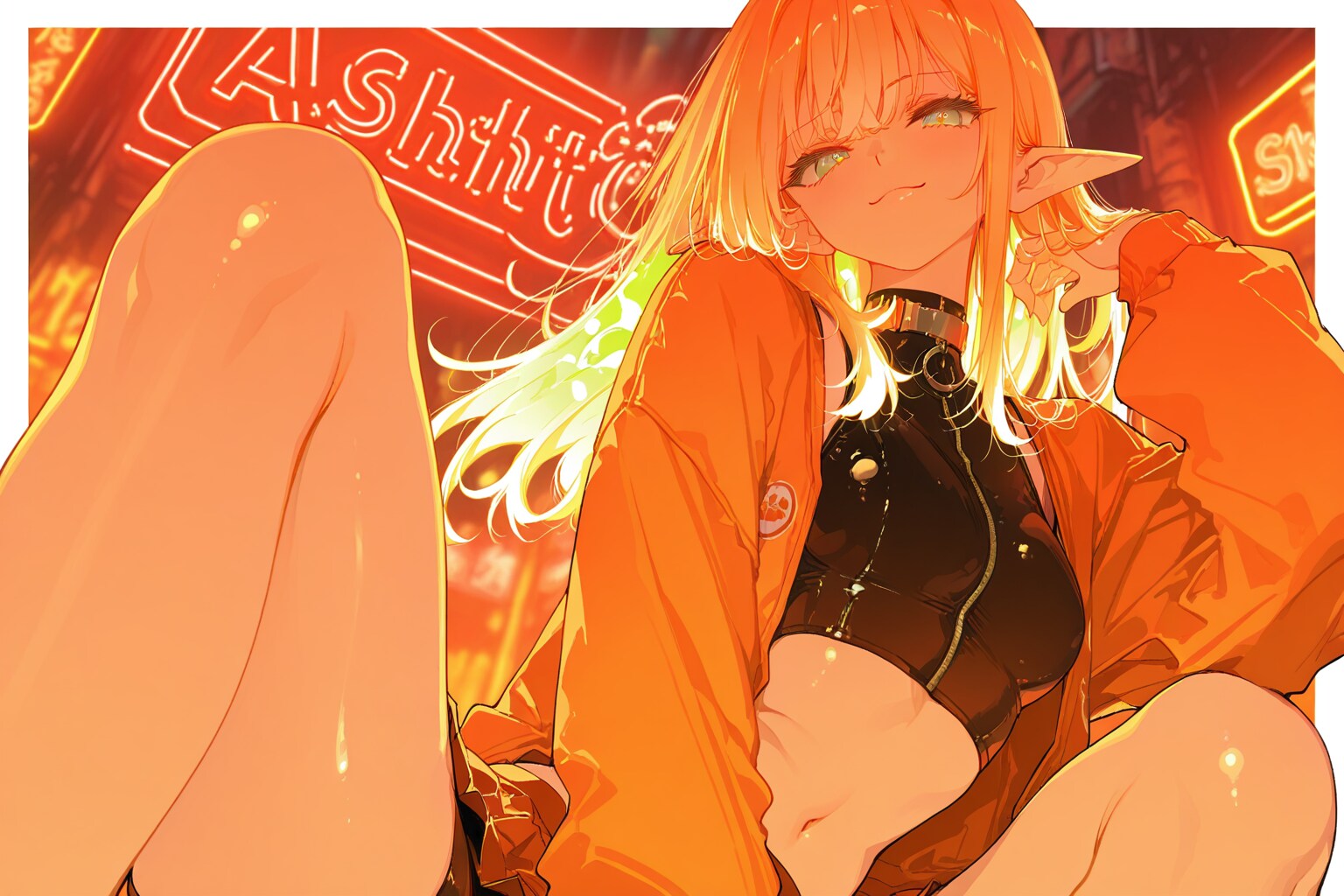 エルフの女の子