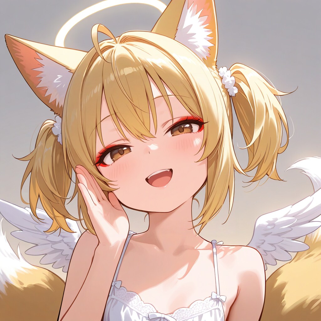 天使きつねの囁き