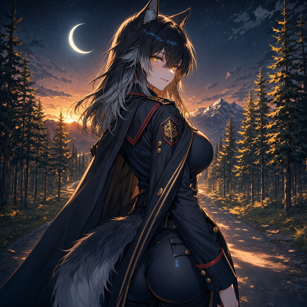 Wolf female officer