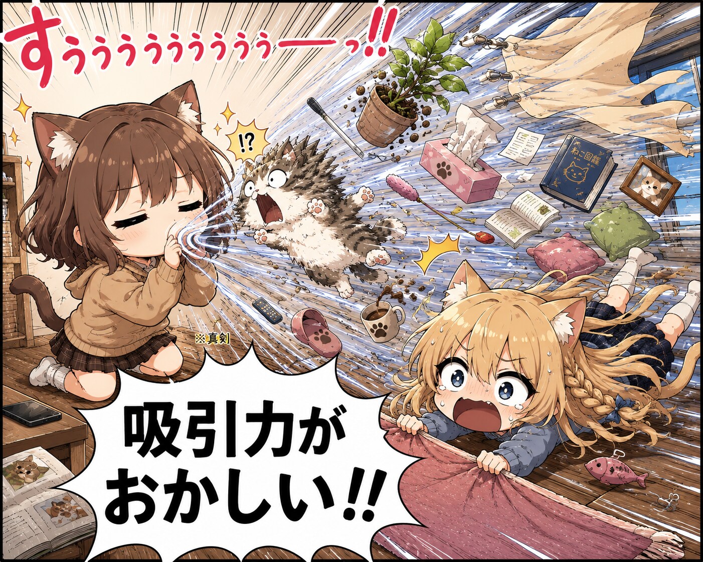 猫吸い