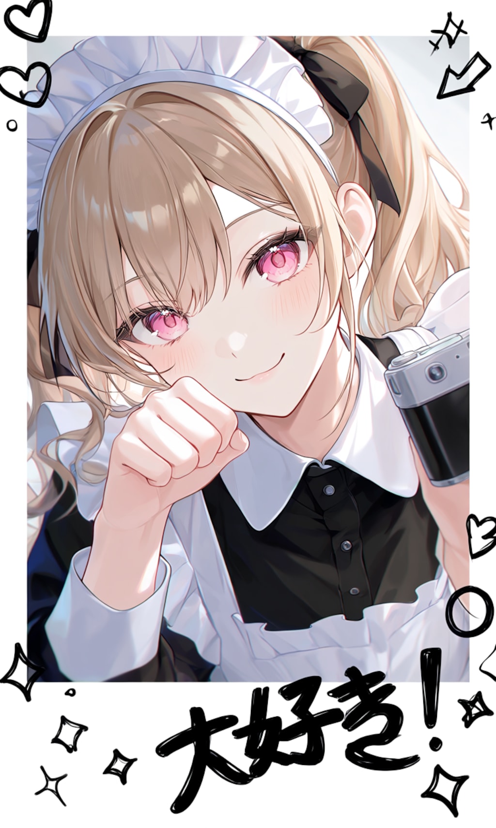 メイドさんチェキ