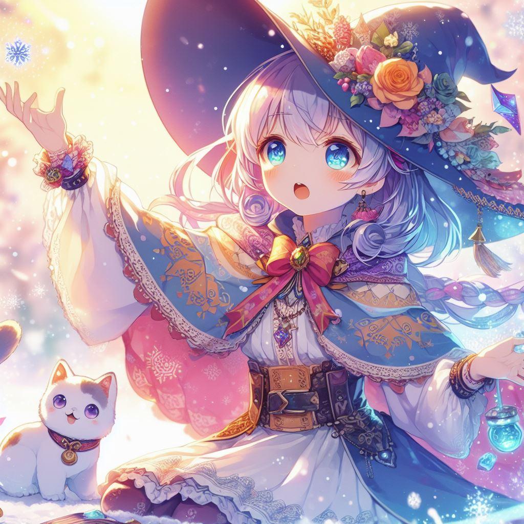 ふわふわの雪に包まれて | の人気AIイラスト・グラビア