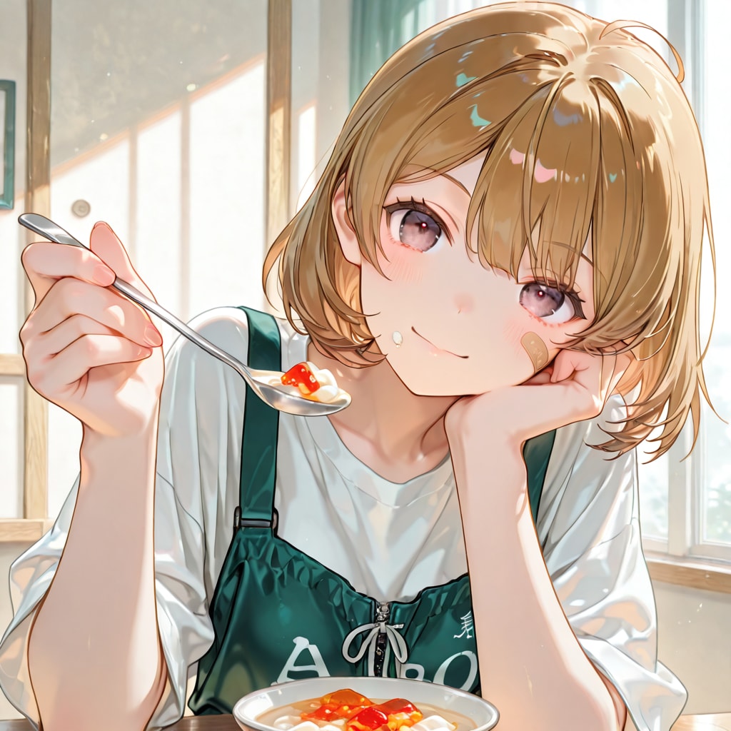 補給ですね。お腹いっぱいになりました？ (朧②)