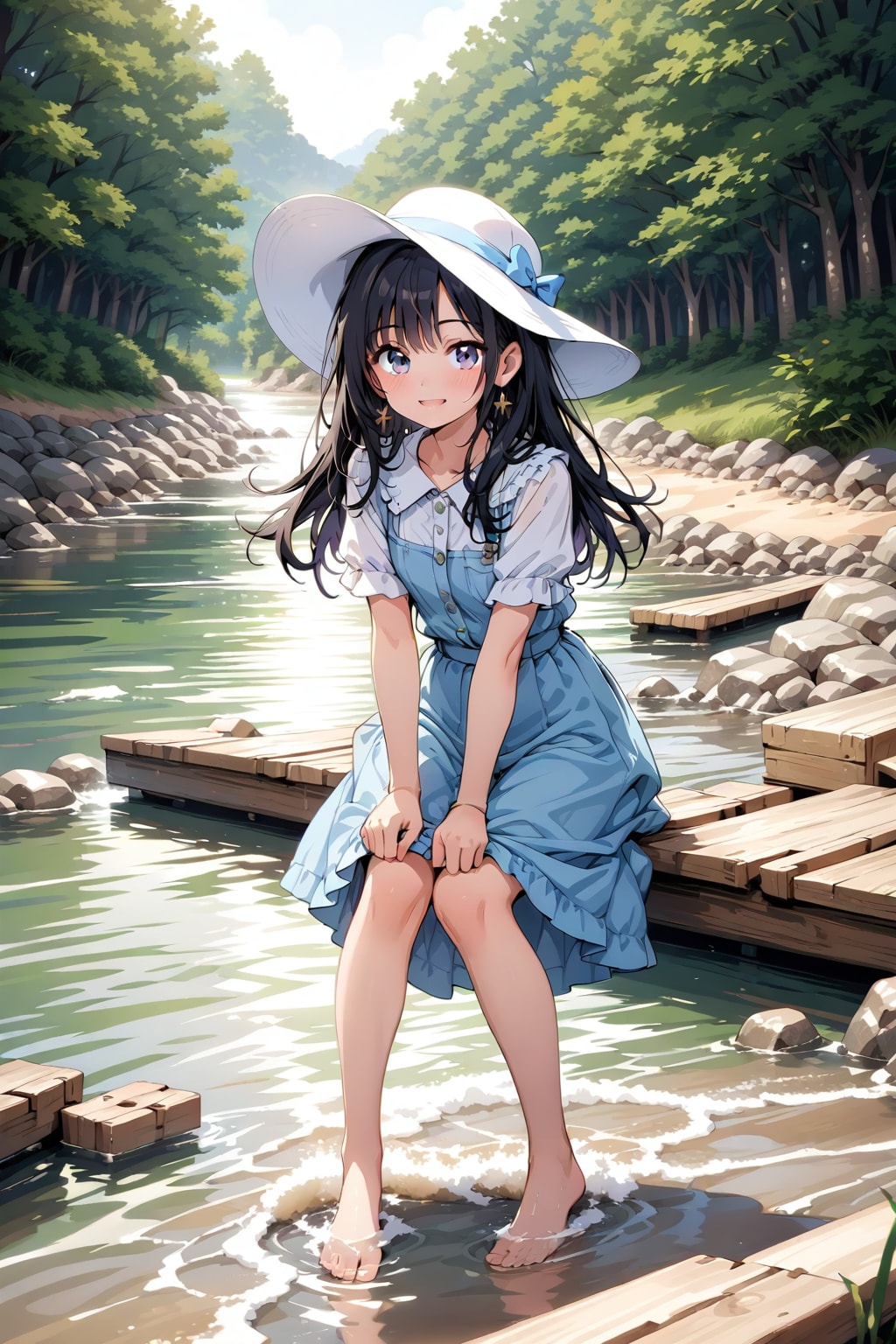 川遊び　2