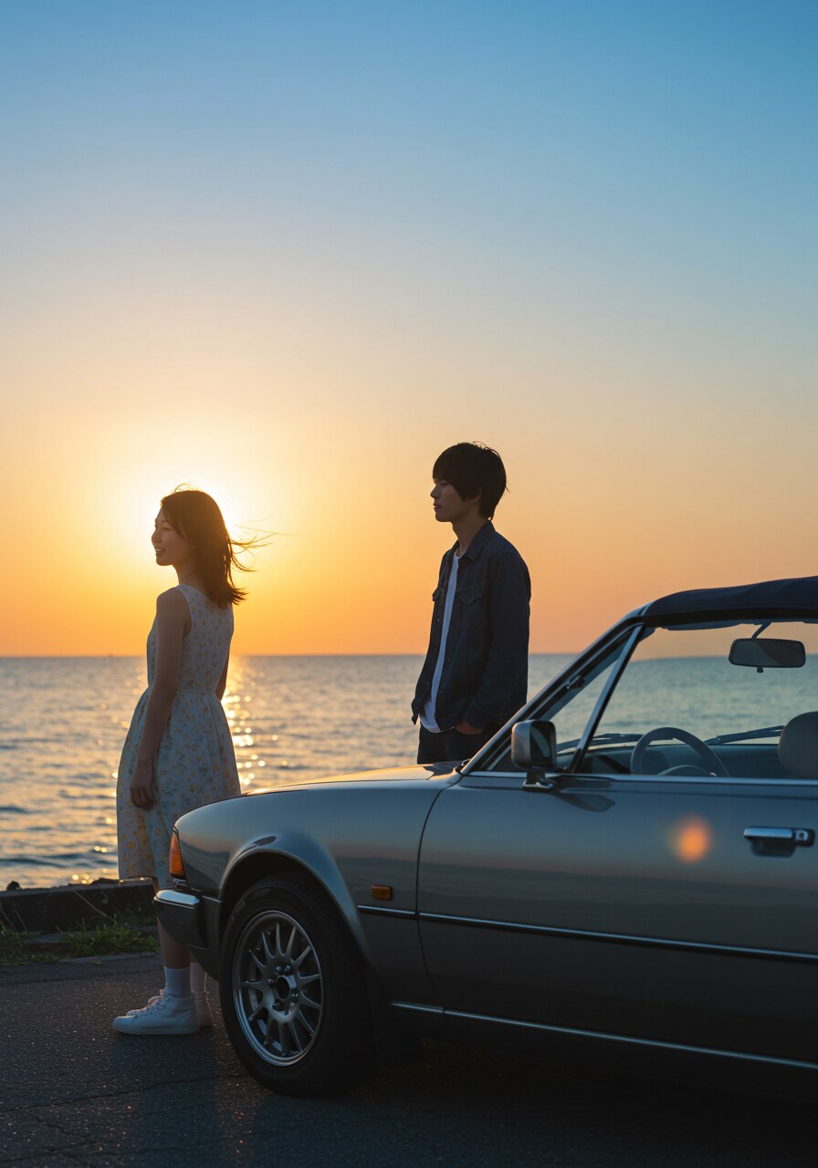 朝焼けの海 | の人気AIイラスト・グラビア