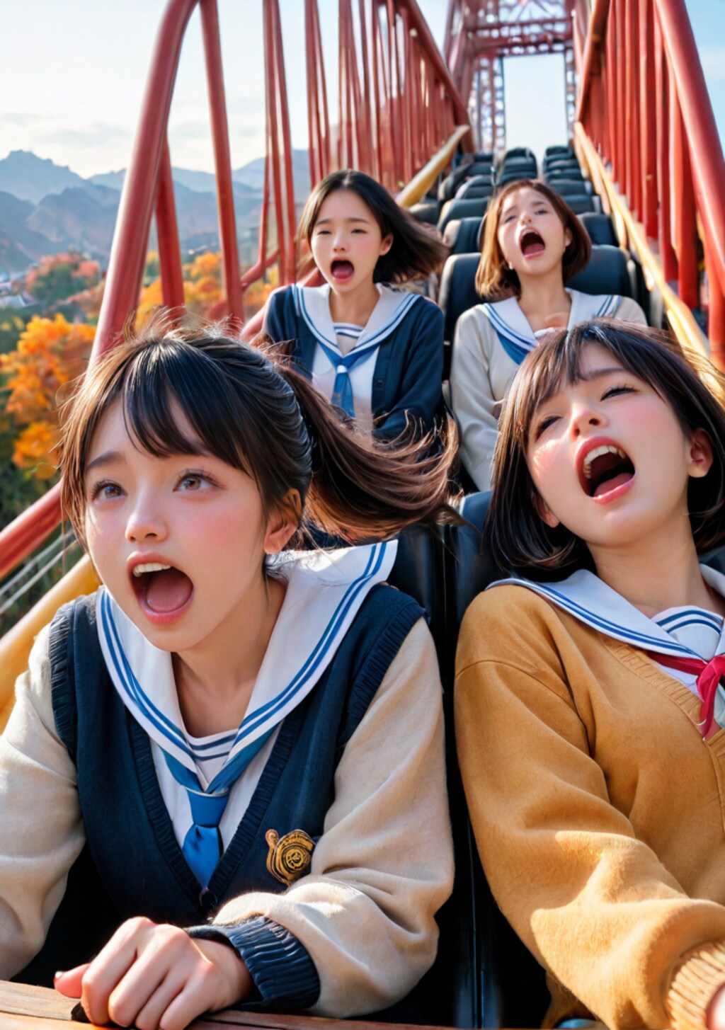 夢の国の絶叫マシン