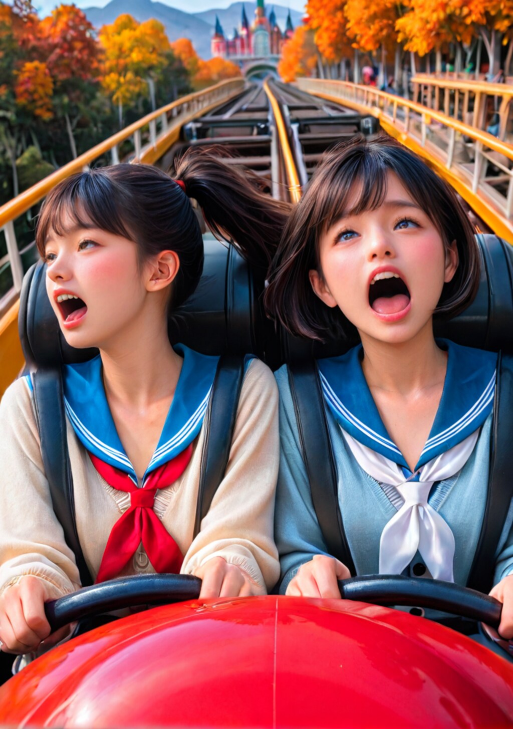 夢の国の絶叫マシン