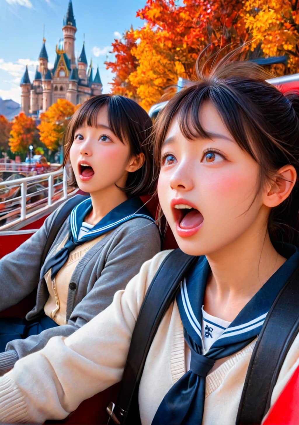 夢の国の絶叫マシン