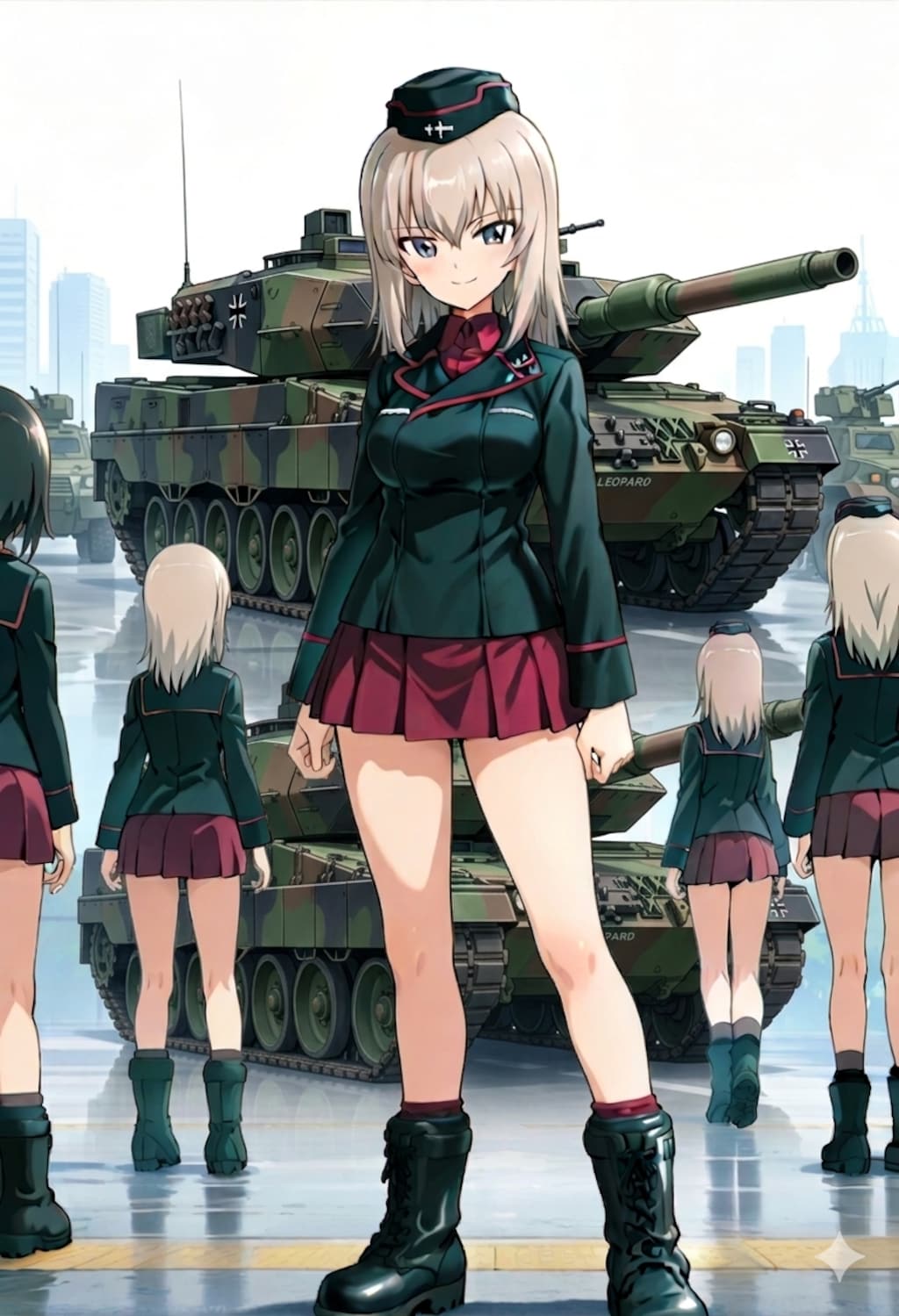 逸見エリカとレオパルド戦車