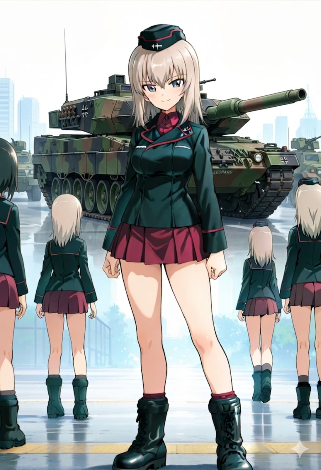 逸見エリカとレオパルド戦車