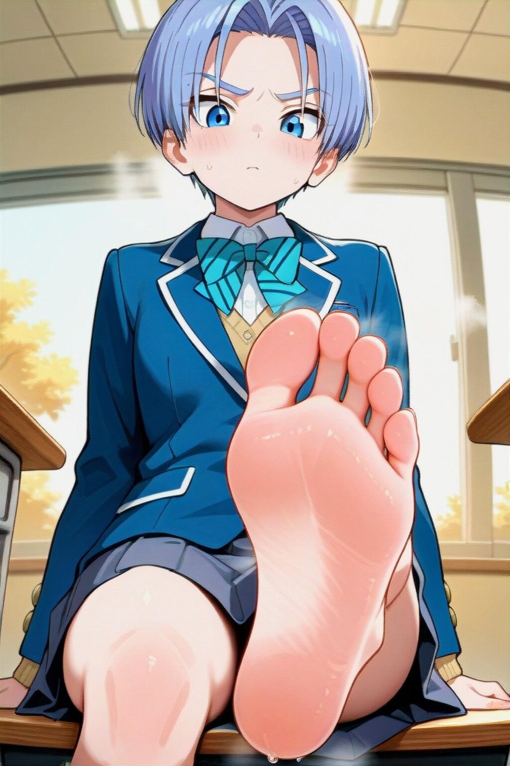 スパイシーな青髪ちゃん