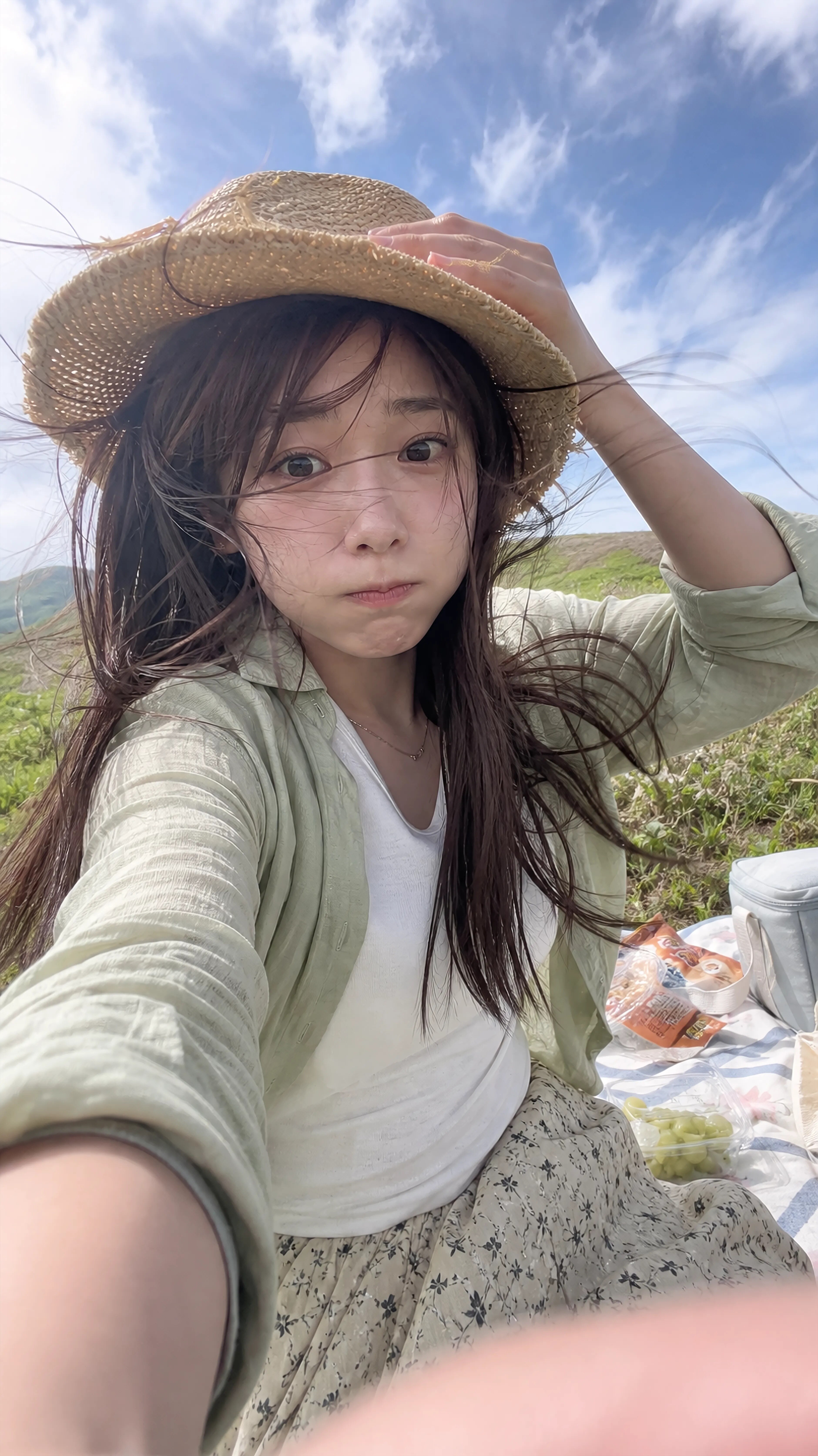 The Wind Nearly Took My Summer Away | の人気AIイラスト・グラビア