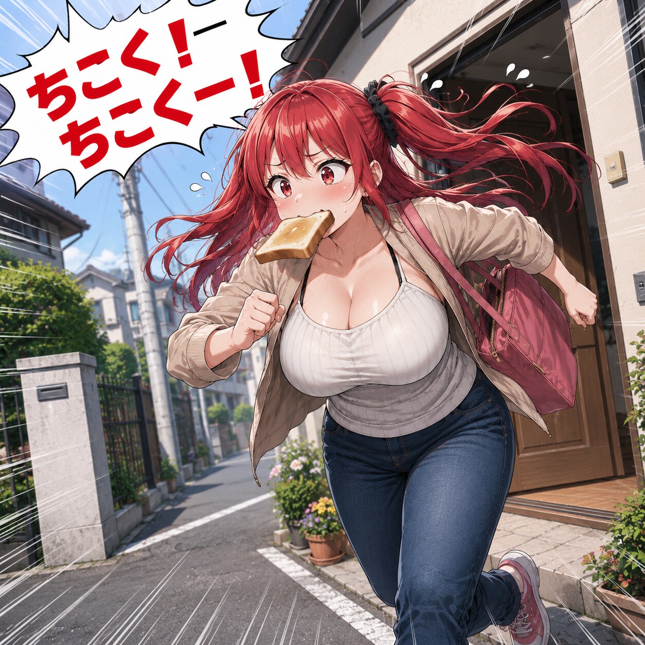 ちこく！ちこくー！