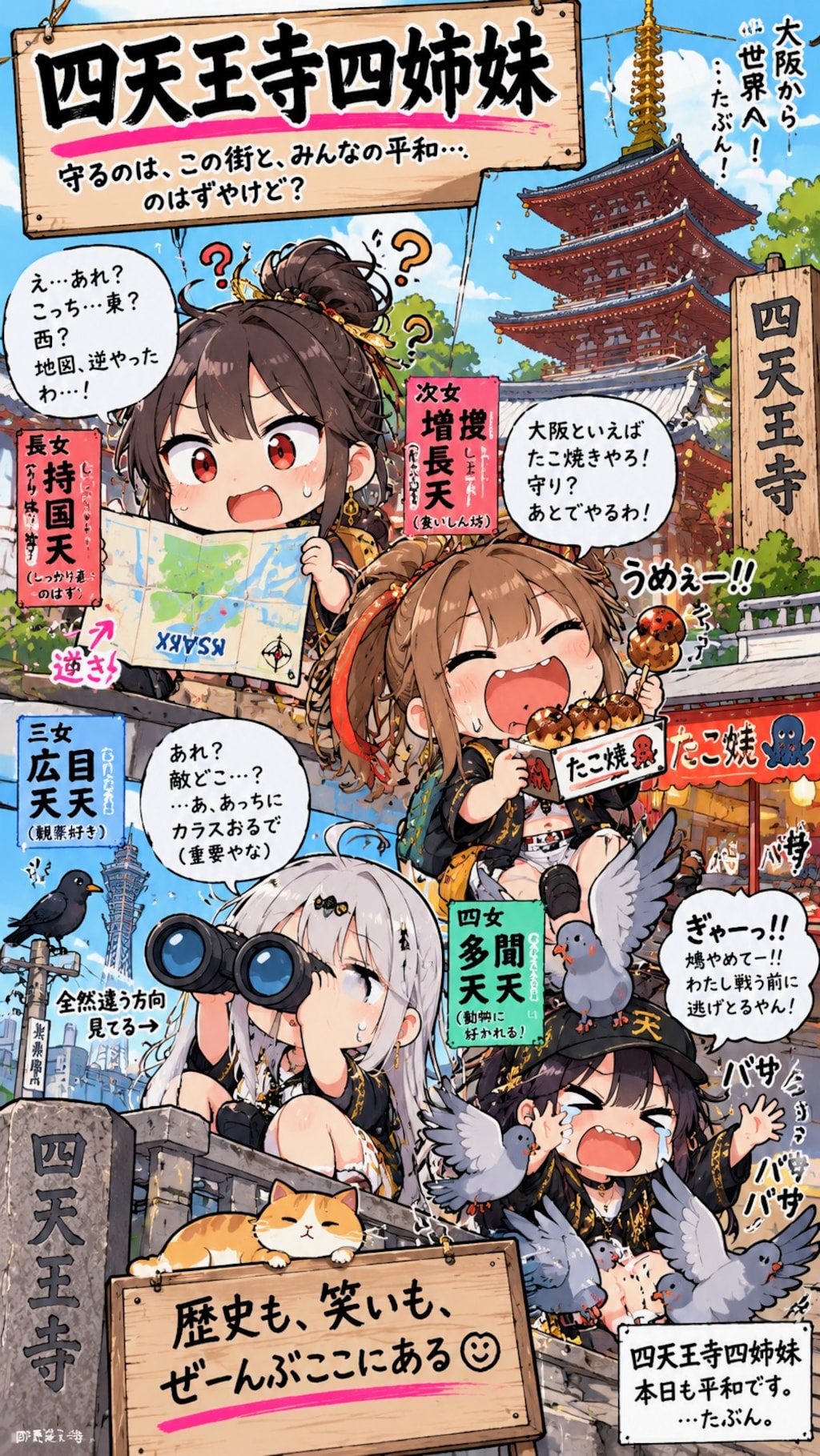 四天王寺四姉妹お姉やん