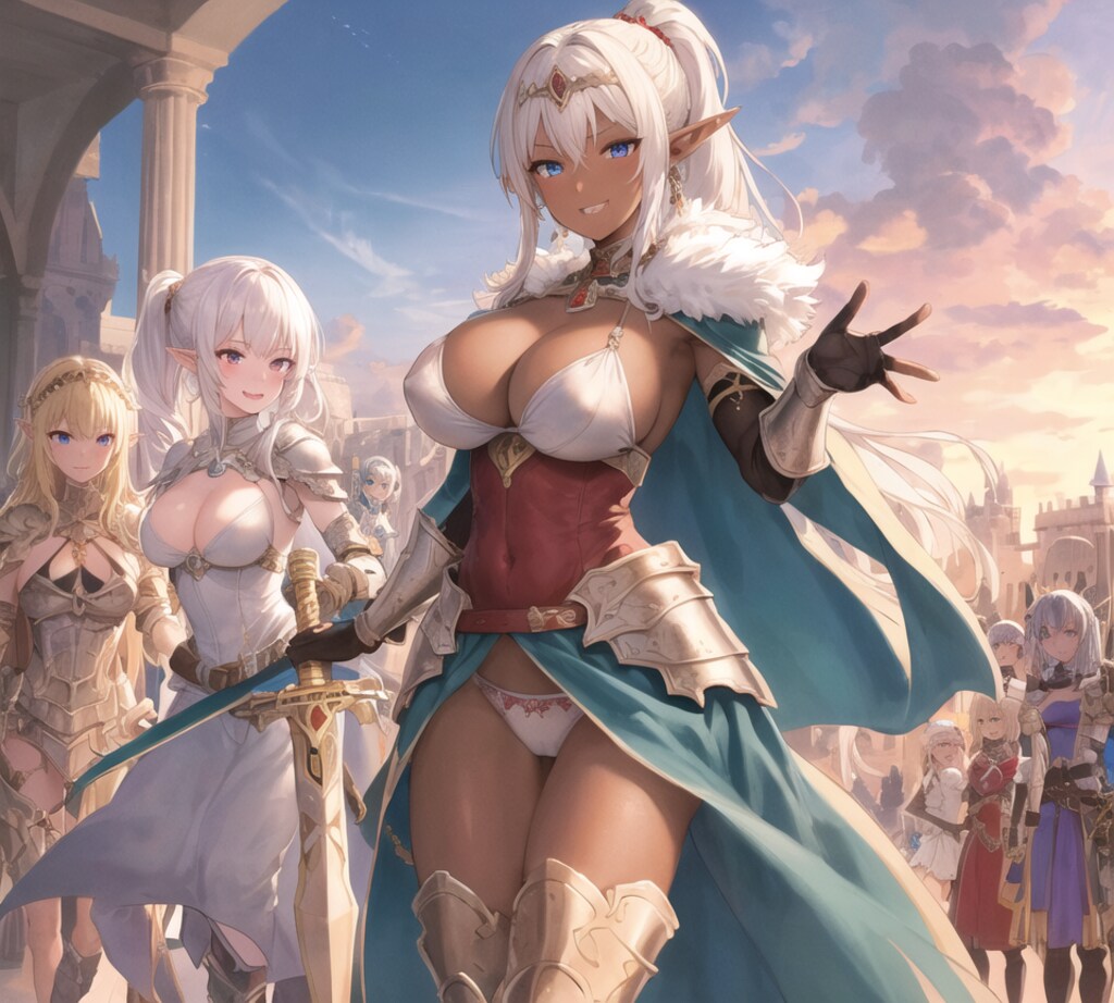 グランゼン　ビキニアーマー部隊