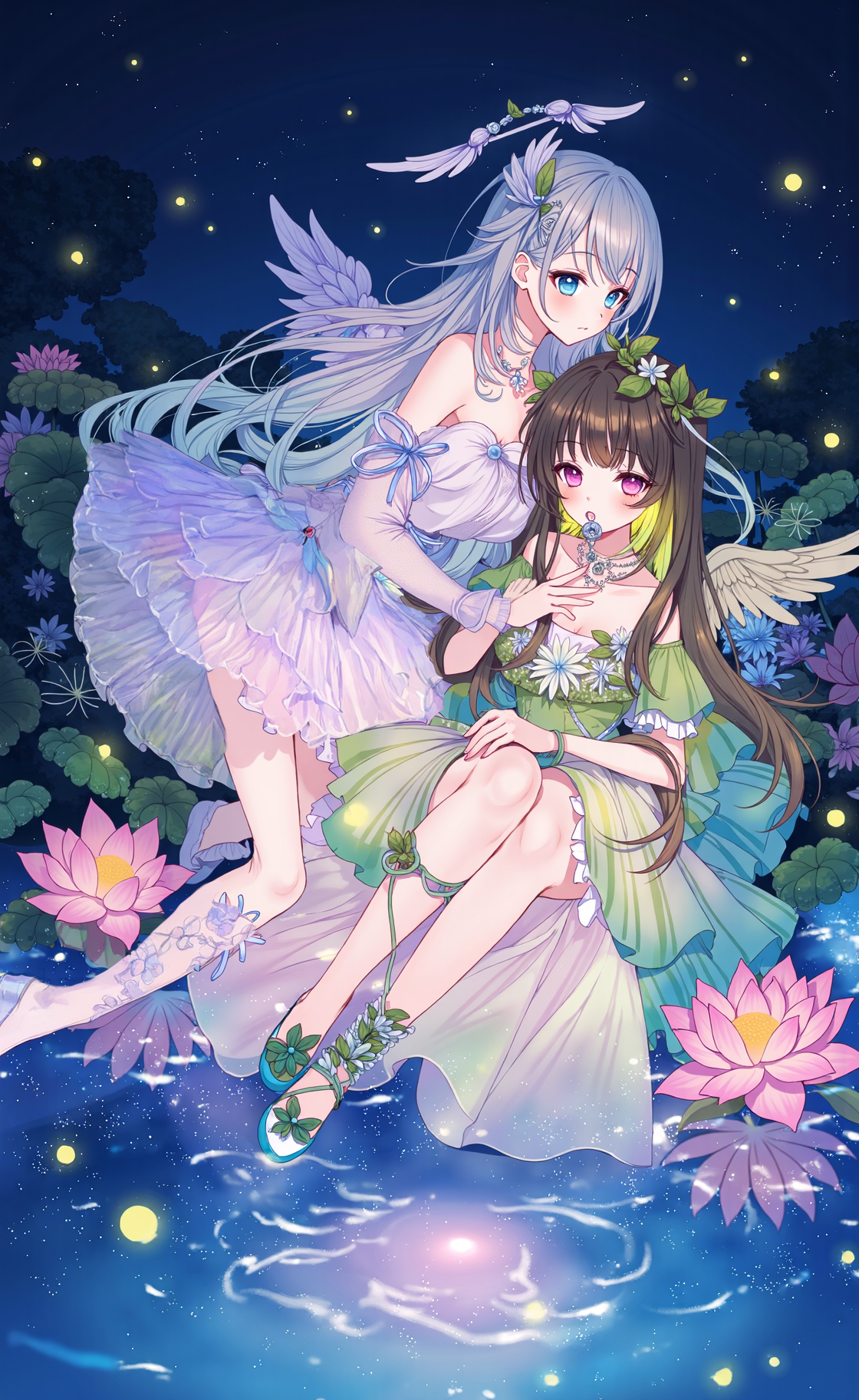 夜荷 | の人気AIイラスト・グラビア