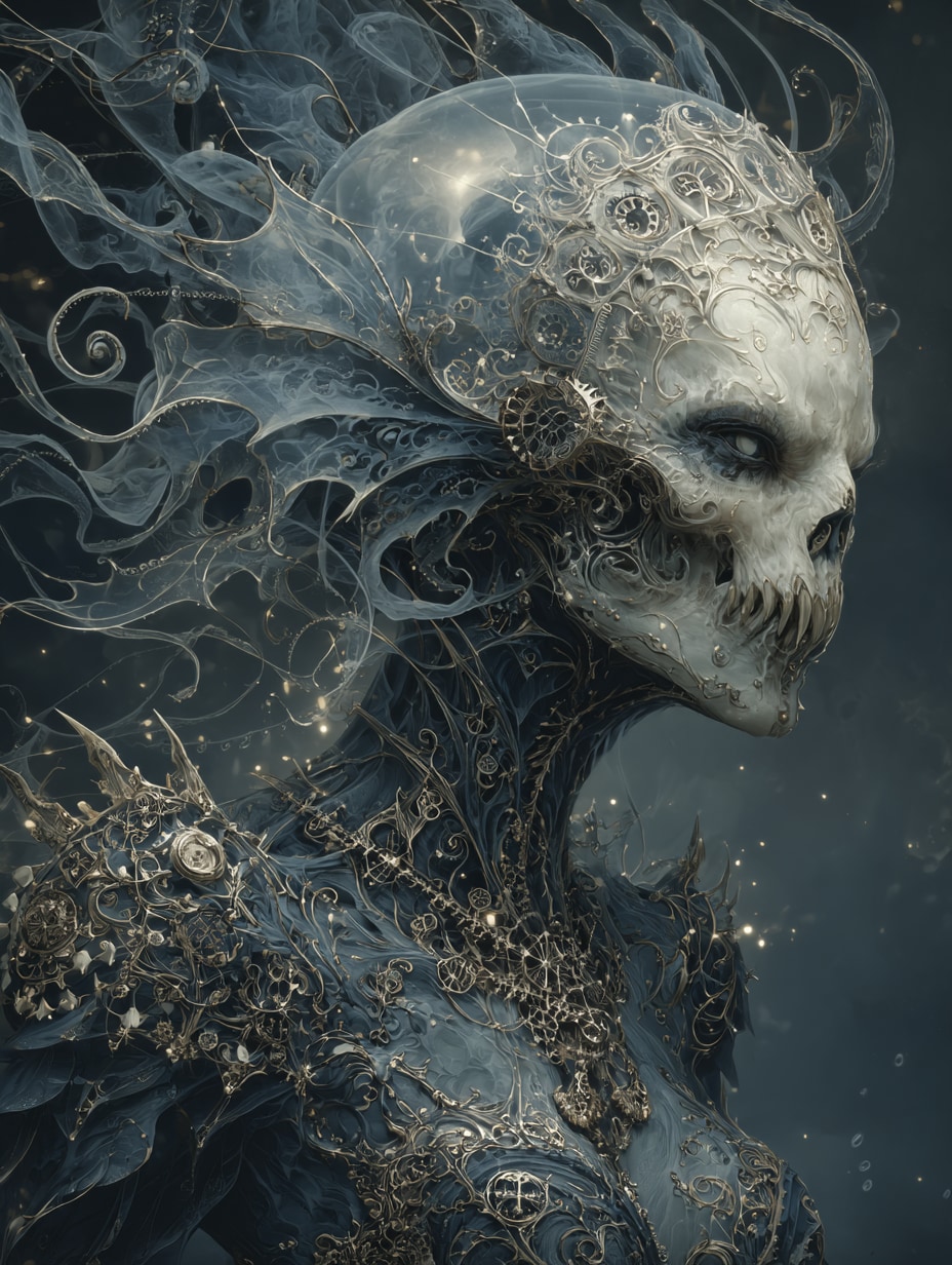 abyssal Jellyfish mermaid | の人気AIイラスト・グラビア