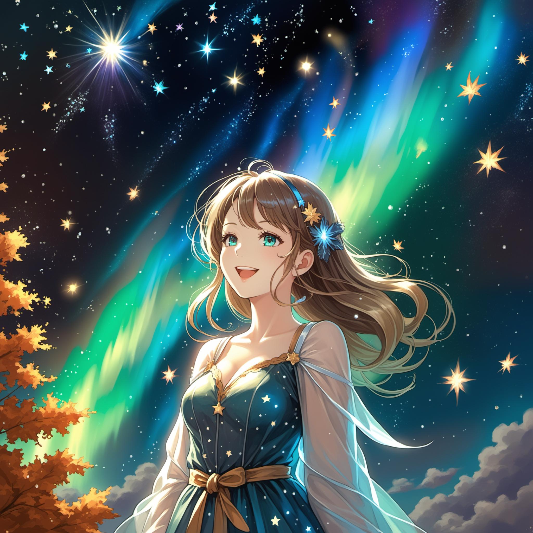 星空の下で… | の人気AIイラスト・グラビア