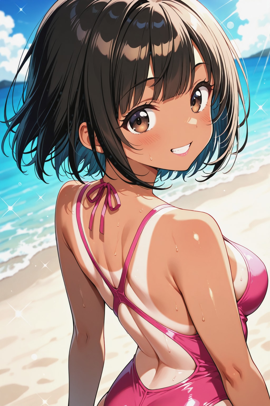 夏のビーチ 2025 | の人気AIイラスト・グラビア