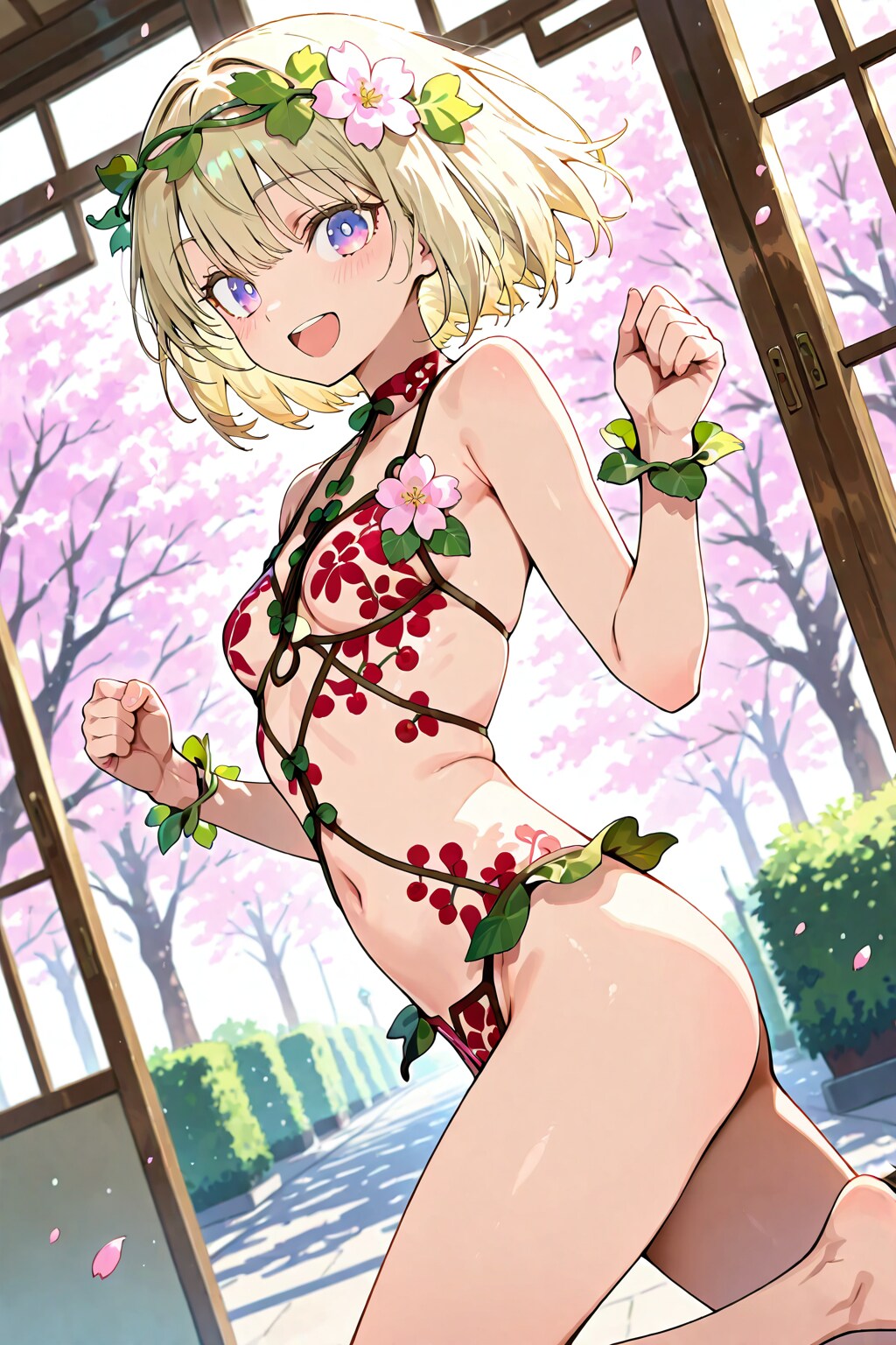 DAISYで桜のラティス①