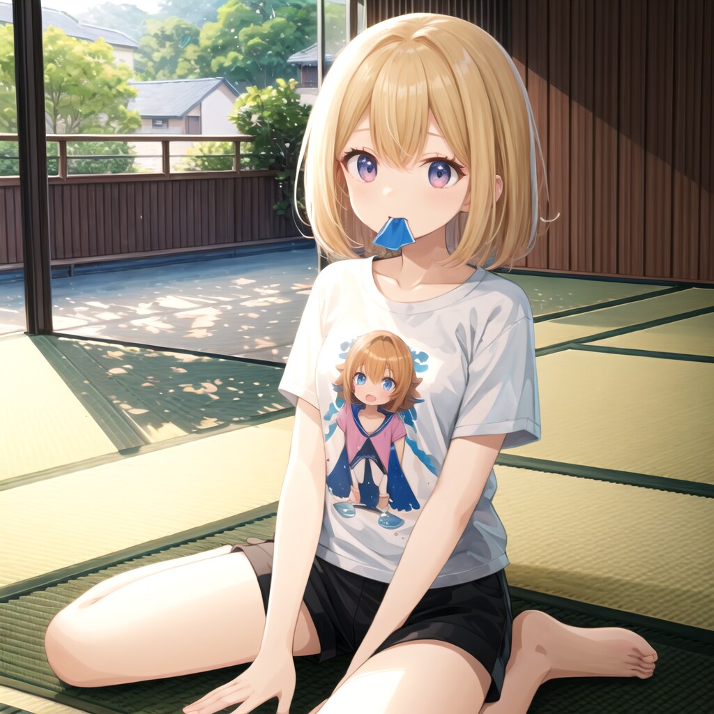 ひまーという幼馴染みと田舎の夏 | の人気AIイラスト・グラビア