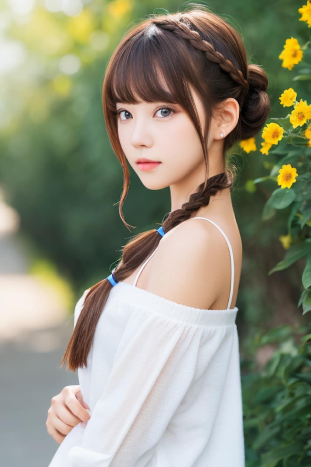 三つ編みGARNETちゃん