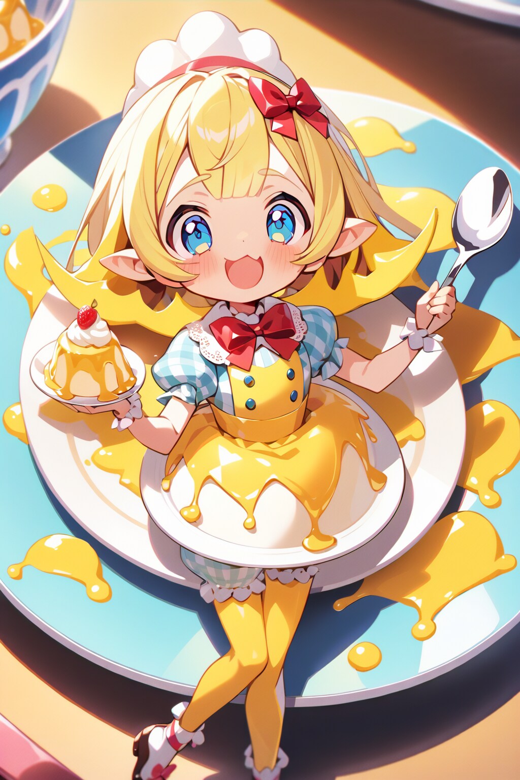 プリン少女 | の人気AIイラスト・グラビア