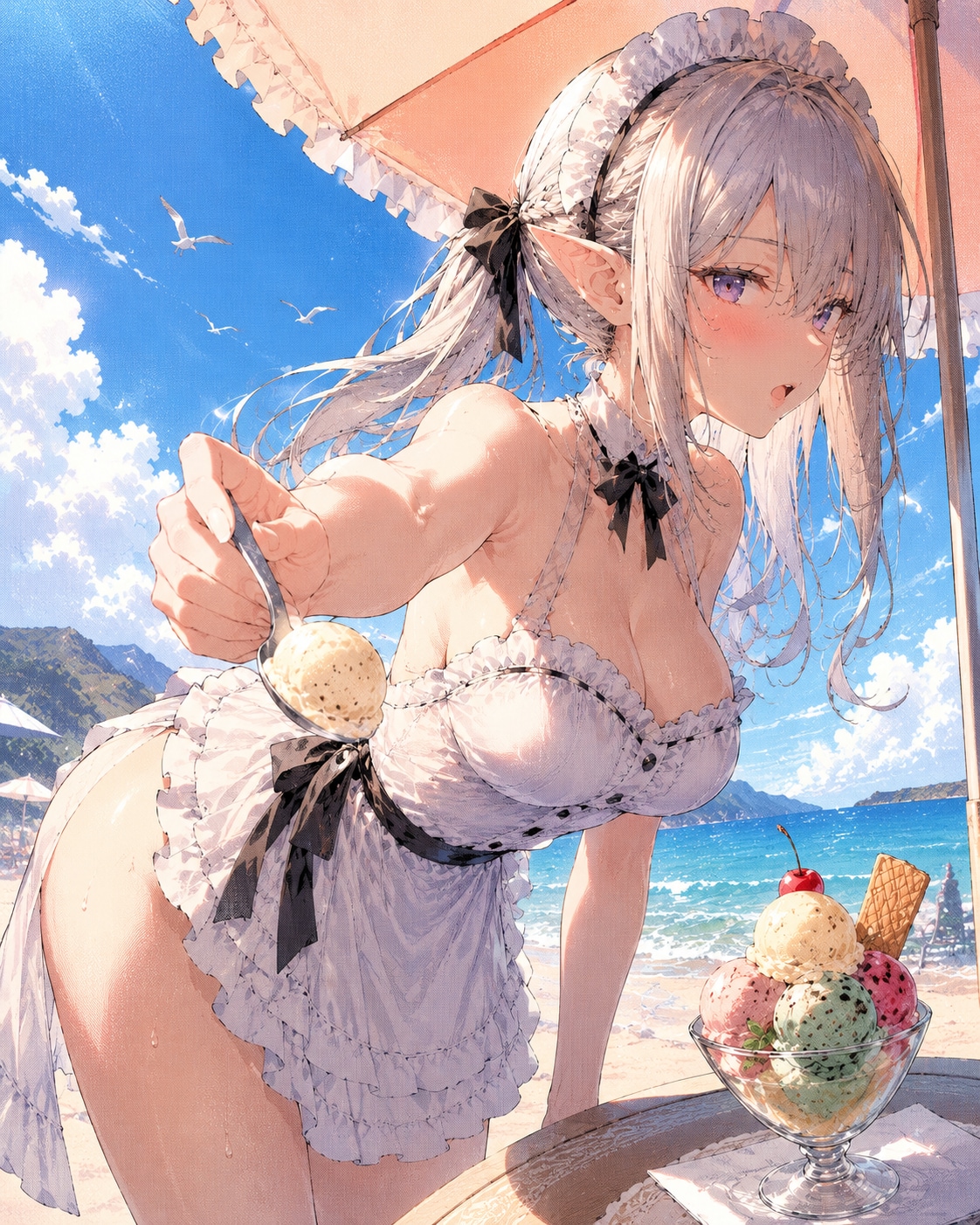 アーン・・・ご満足ですか？