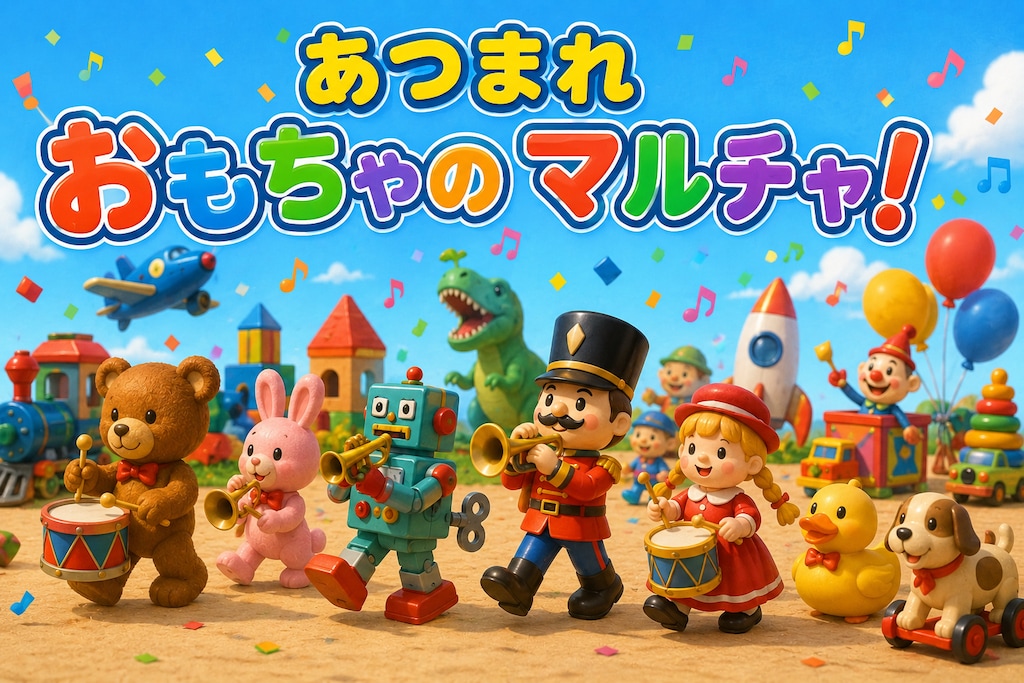 あつまれ　おもちゃのマルチャ！