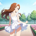 水瀬伊織【後ろ向きパンチラ】 5枚目