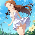 水瀬伊織【後ろ向きパンチラ】 8枚目