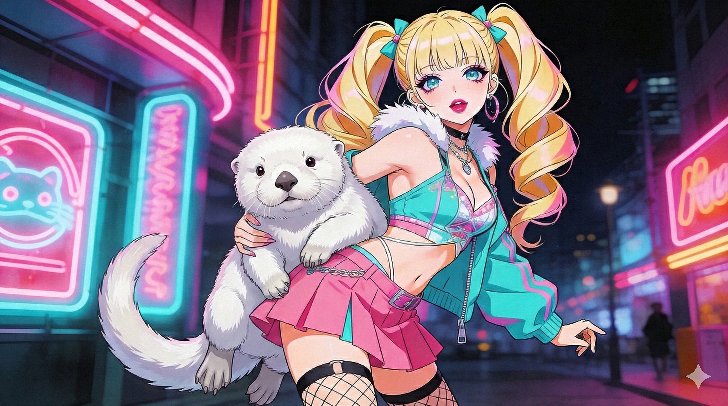 ギャル☓白ラッコ