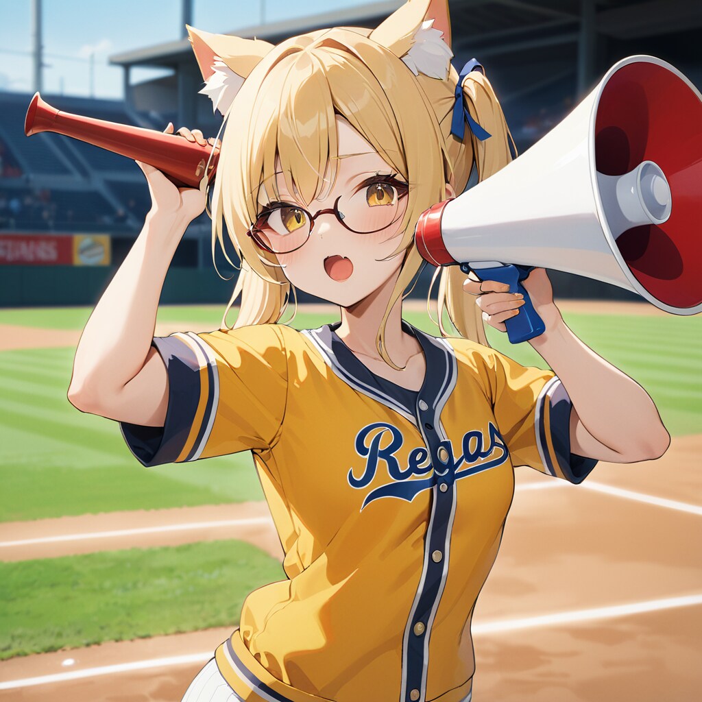 まや「やきうの応援をやってみたかった」こるり「まあ、満足していればよし」 | の人気AIイラスト・グラビア