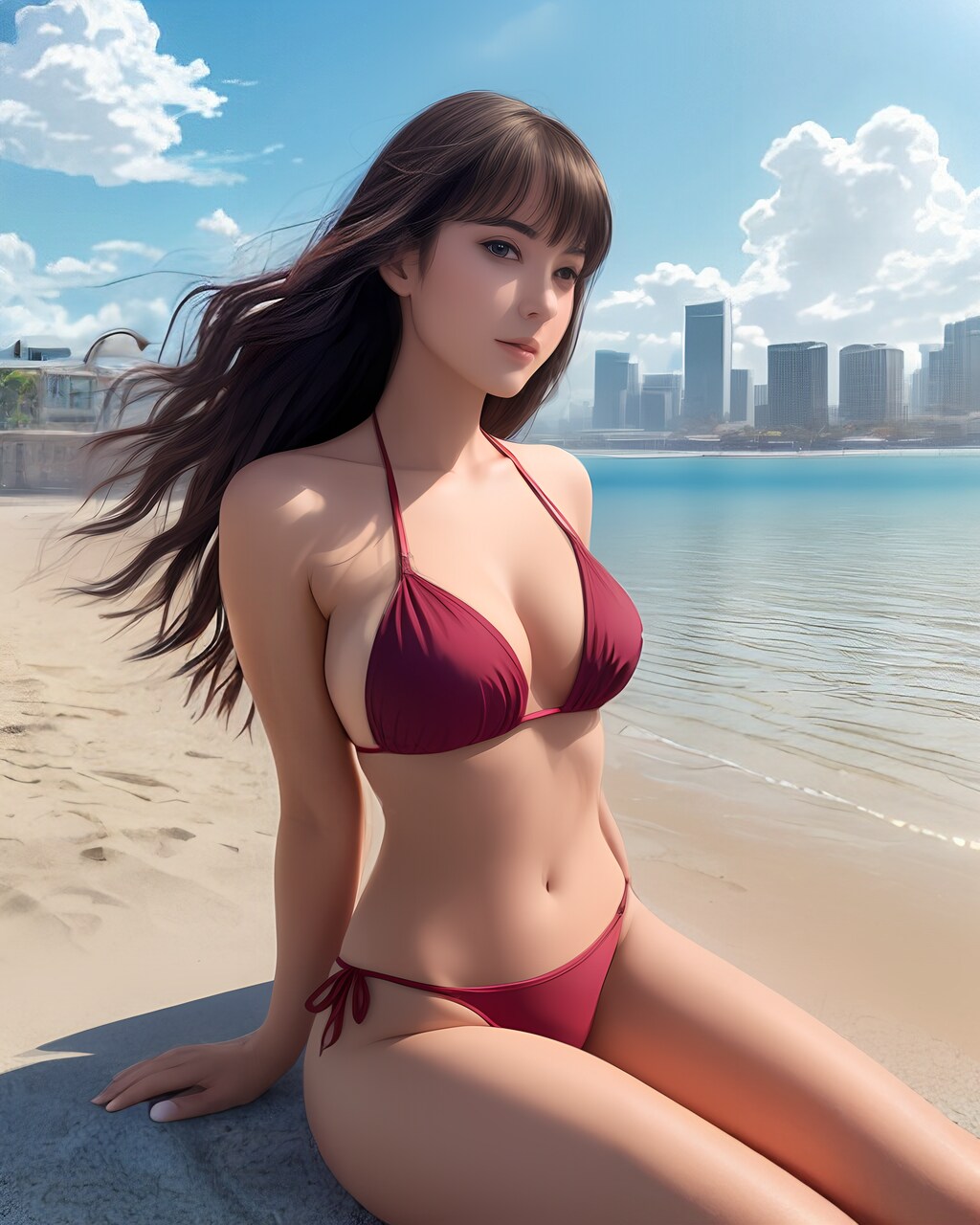 夏×海×ビキニ
