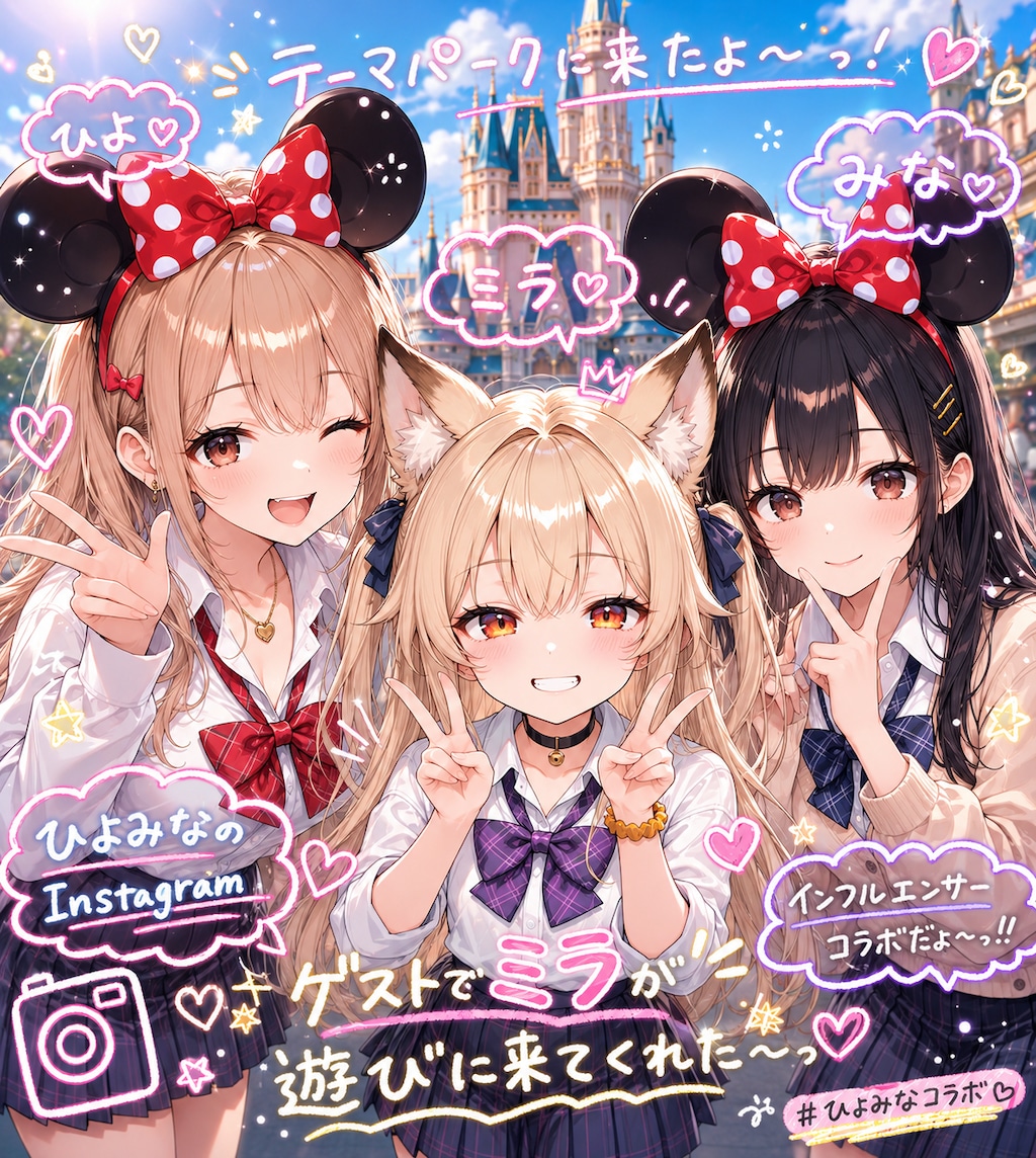 ミラちゃん＆ひよみな①
