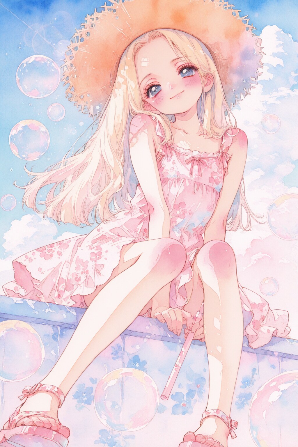 シャボン玉レイラちゃん