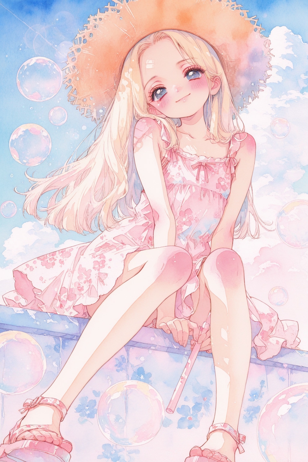 シャボン玉レイラちゃん