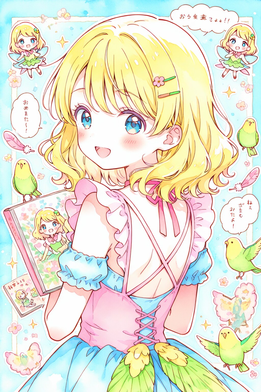 インコと写真集